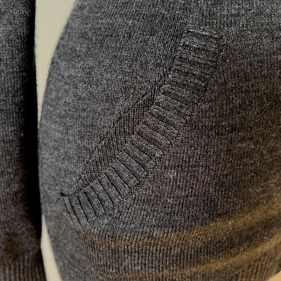 Vintage Y2K Guess Jeans Knitted Zipper Logo Cardigan Sweater - Large - Picture 7 of 11